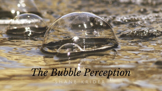 Shane Krider - The Bubble Perception
